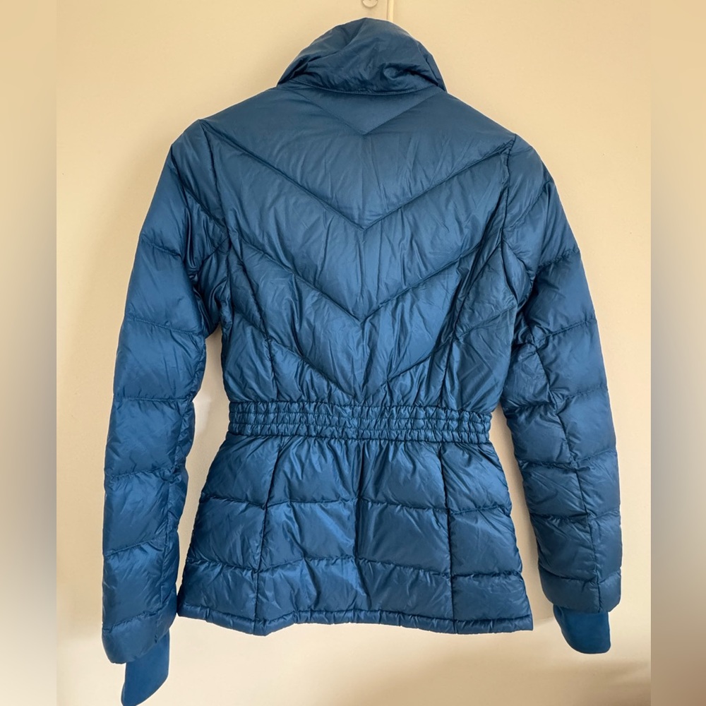 Athleta Teal Puffer Jacket - Picture 2 of 9